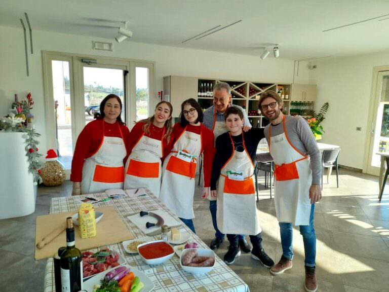 Cooking class for families
