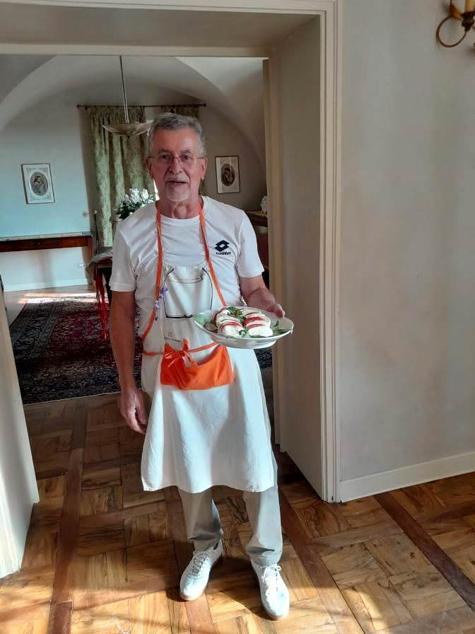 Tuscan dinner served at your villa