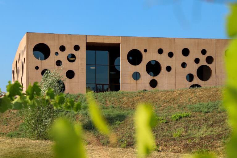 Modern winery located in Terricciola