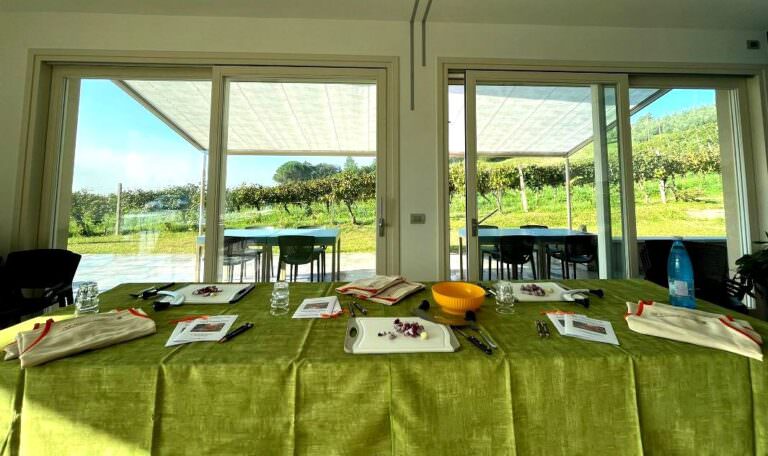 Pasta class at Podere Pellicciano