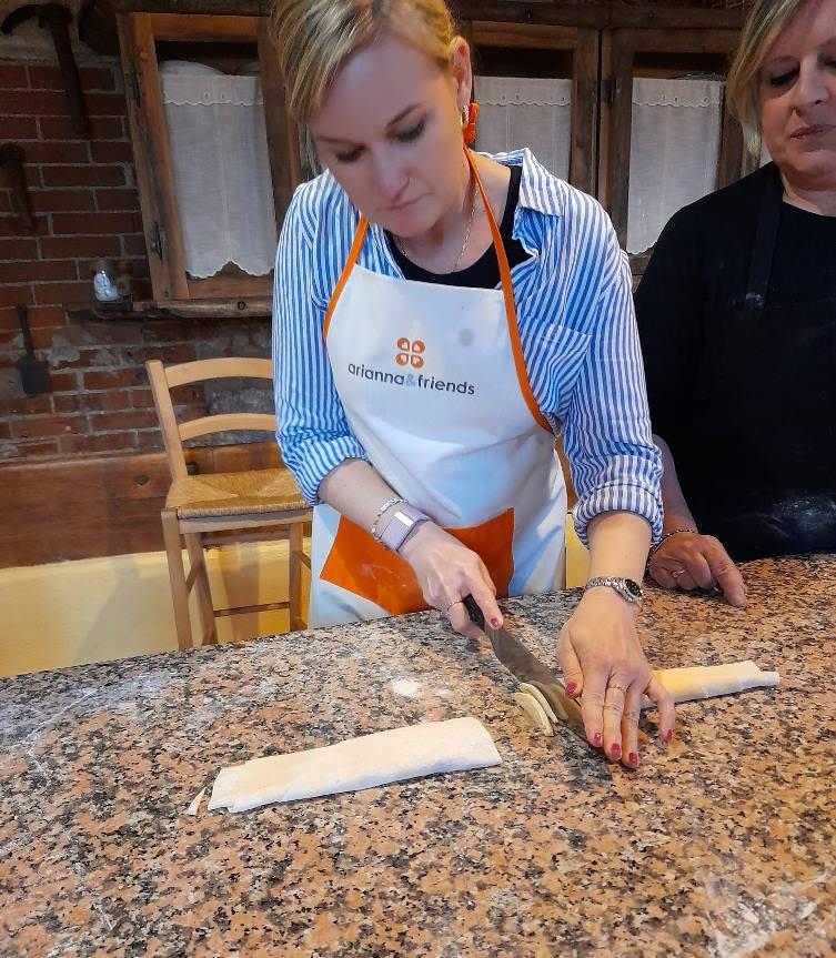 Fresh pasta with eggs with our cook Silvia