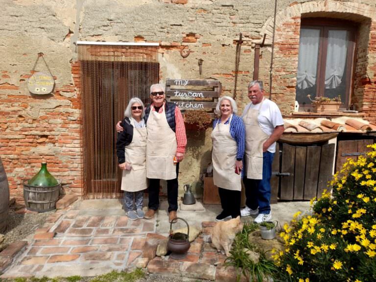 Private cooking class focused on Tuscan specialties