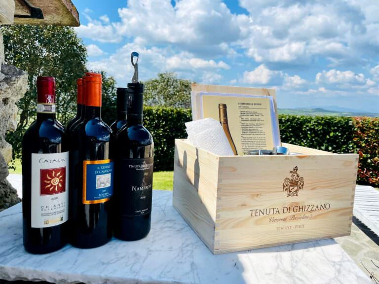 Wine tasting with snack at private villa