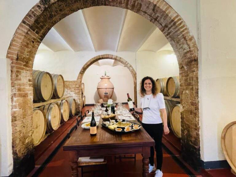 Historical winery in Ghizzano
