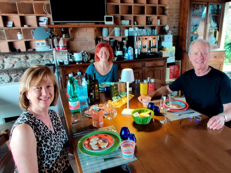 Olive oil tasting with our guide Moira