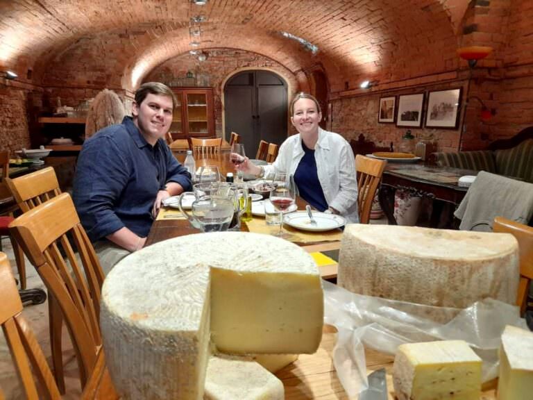 Cheese tour with Arianna and Friends