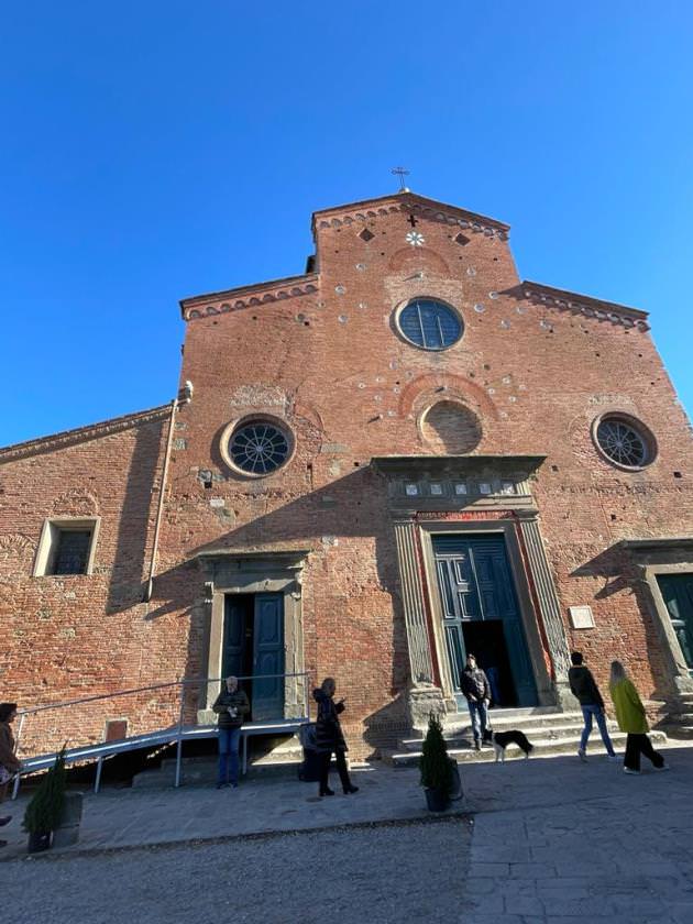 Central church in San Miniato