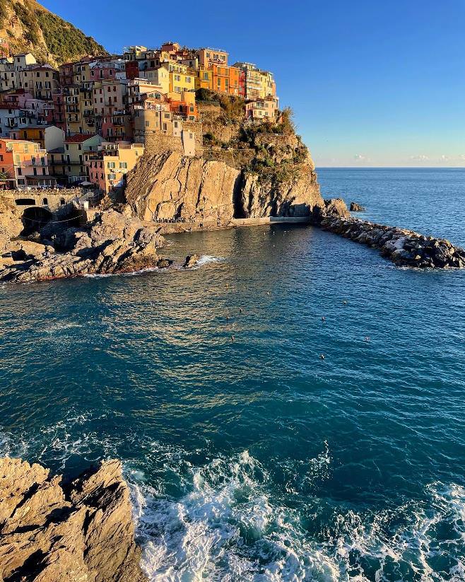 The view from Manarola