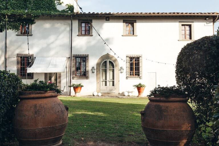 Wonderful location in Vinci for wine tasting