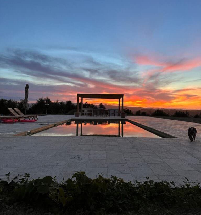 Typical Tuscan landscape