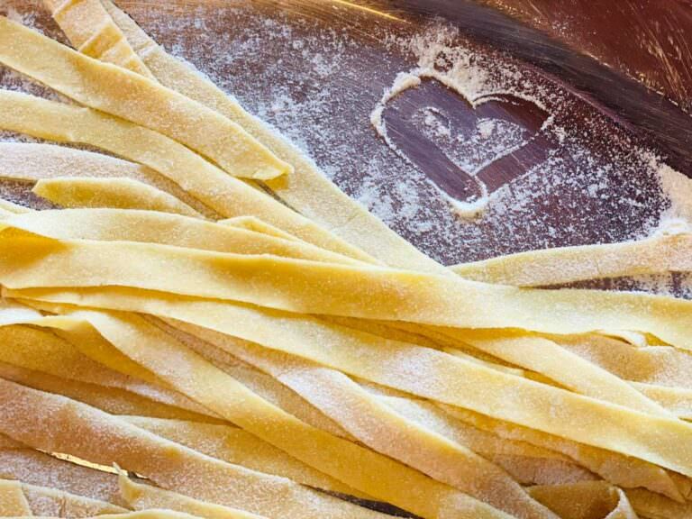 Typical Group pasta cooking experience