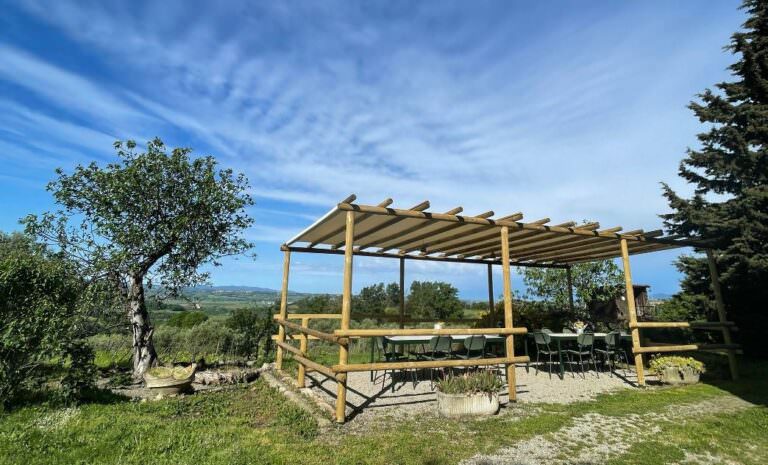 The outdoor of Rita's farm