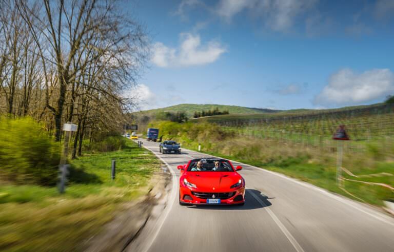 Arianna and Friends arranges Ferrari experience in Tuscany