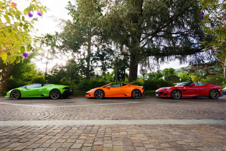 Guided tour through the Val di Chiana area by Ferrari