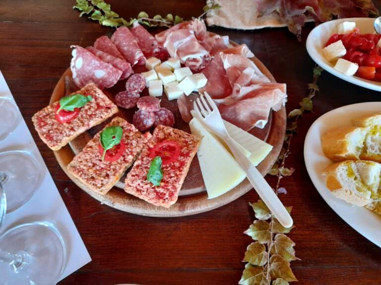Typical Tuscan appetizer