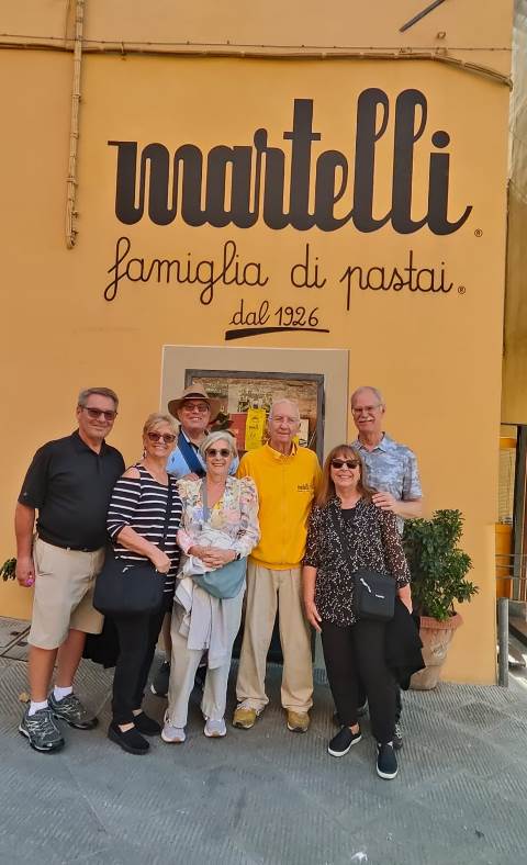 Visit to the pasta company