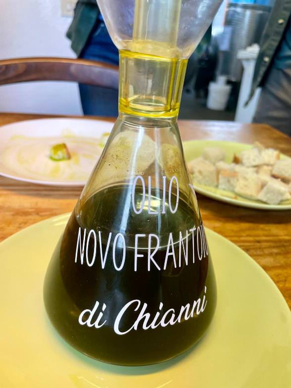 Visit to the local olive mill with olive oil tasting