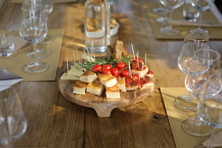 Wine tasting experience in the area of Pomaia