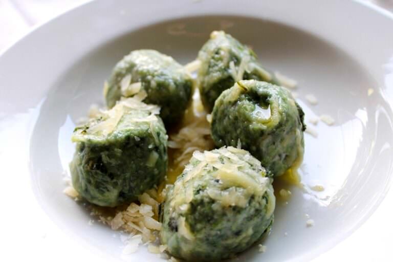 Butter and sage gnudi
