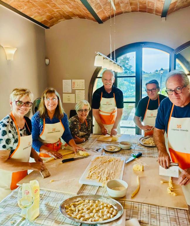 Cooking class for large groups