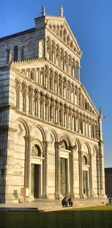 The cathedral of Pisa