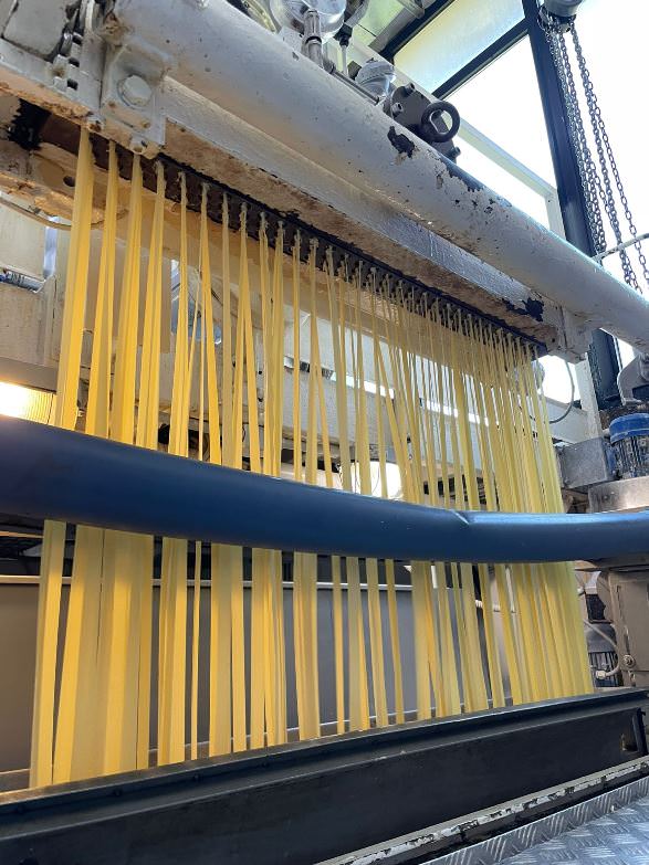 Very famous tagliatelle pasta