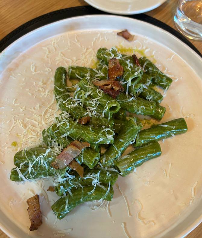 Traditional lunch at he restaurant in Pontedera