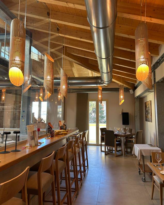 Pasta factory with lunch at typical restaurant