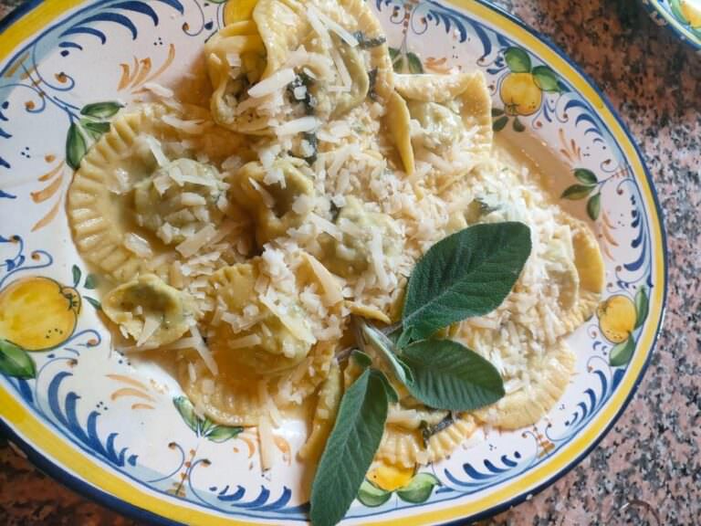 Cooking class focused on pasta making