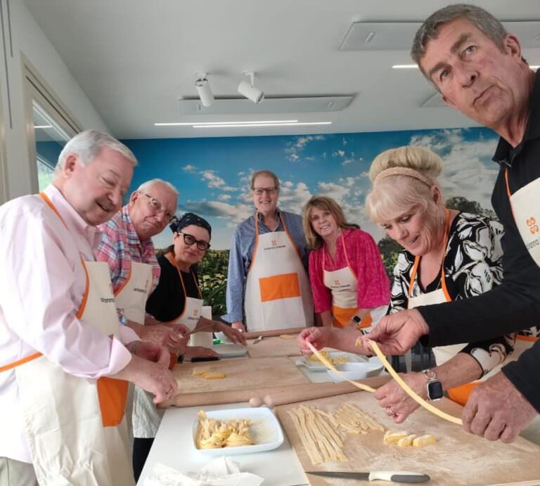 Pasta experience and wine tasting