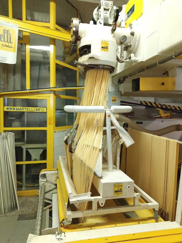 The spaghetti from the company Martelli