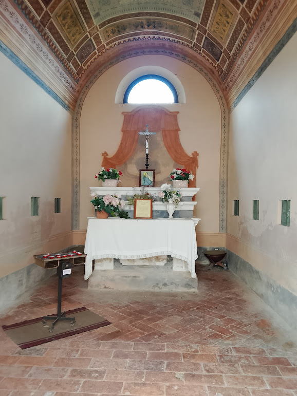 Church in Lari castle