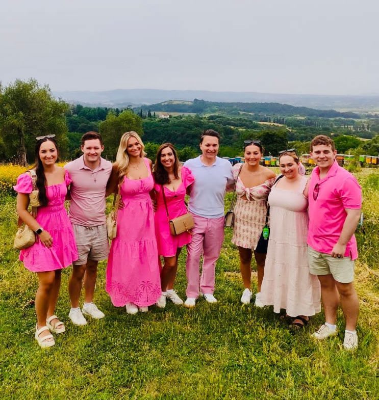 Family class arranged in the terre di pisa area