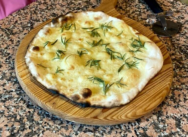 Focaccia with fresh rosmarin