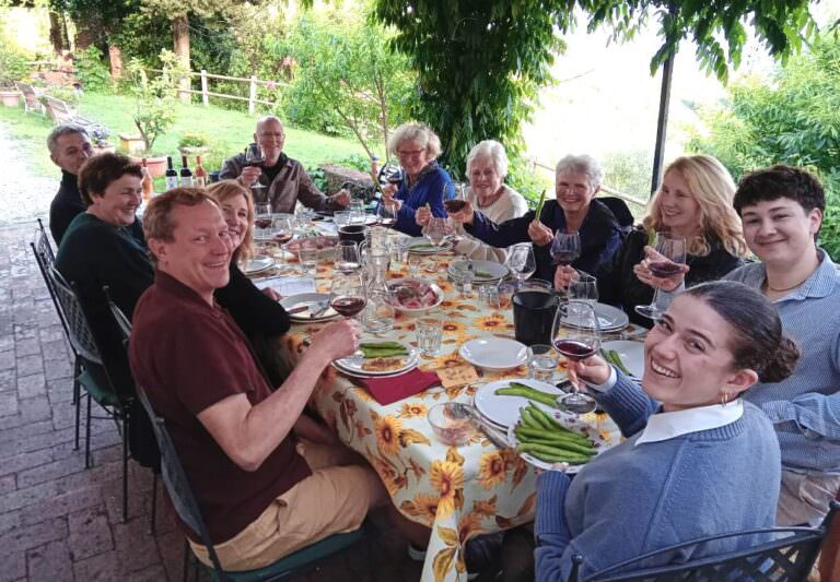 Wine tasting and tuscan food