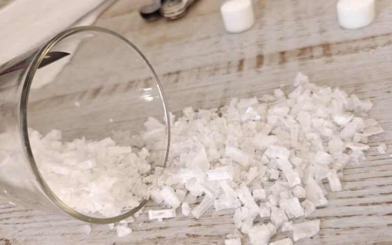 Typical beer made with salt