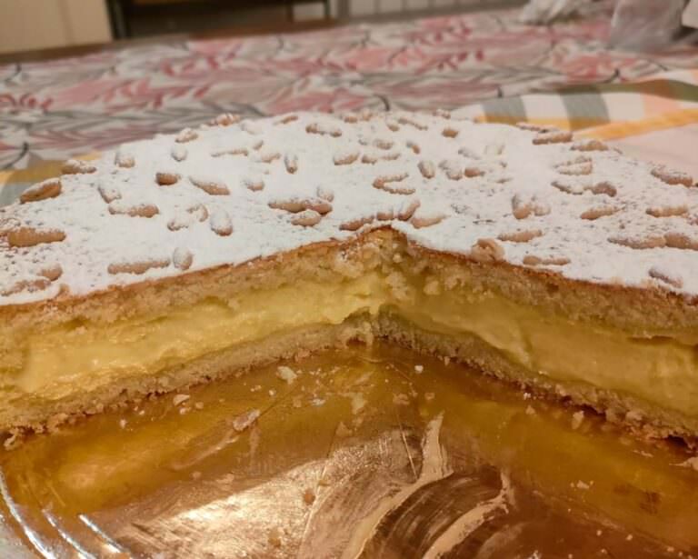 Torta della nonna cake italian style