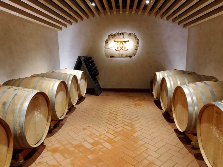 Wine tasting experience at a local winery near Volterra