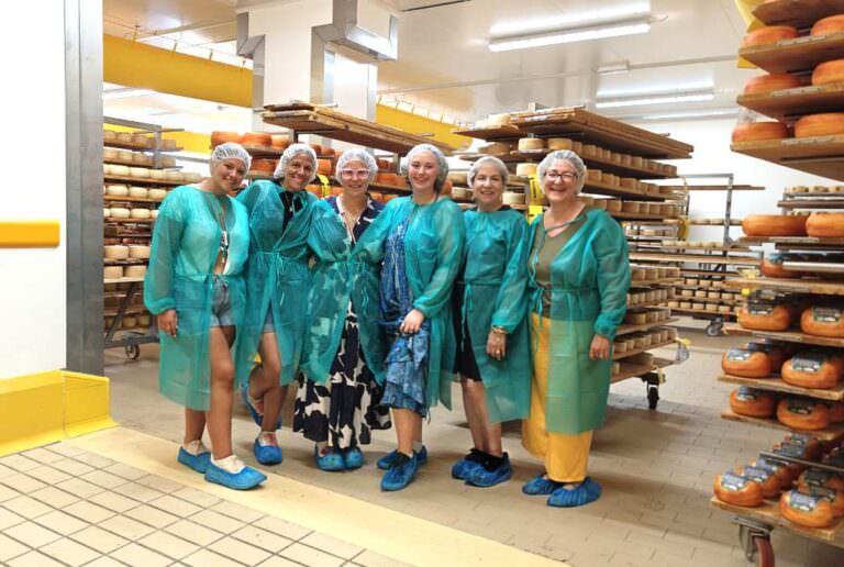 Guided visit to the cheese company with cheese tasting session
