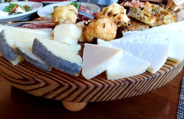 Cheese tasting session