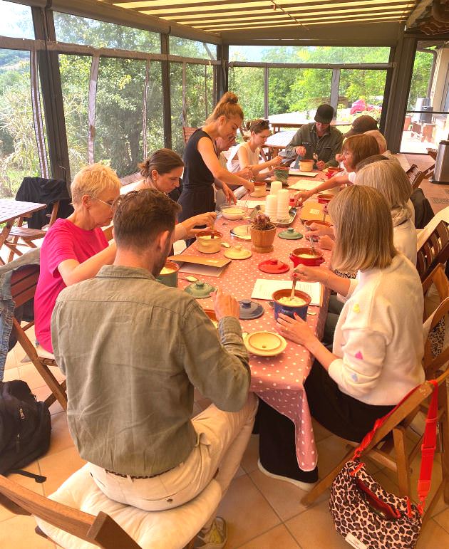 Lunch in san Gimignano area