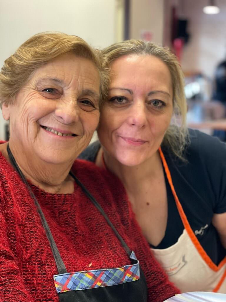 The best meal made by our chefs Ester and Margherita