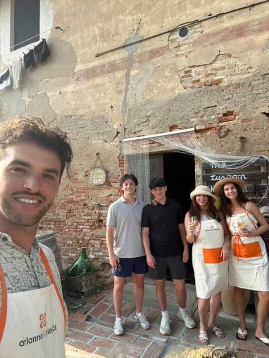 Alessandro the guide at Arianna & Friends