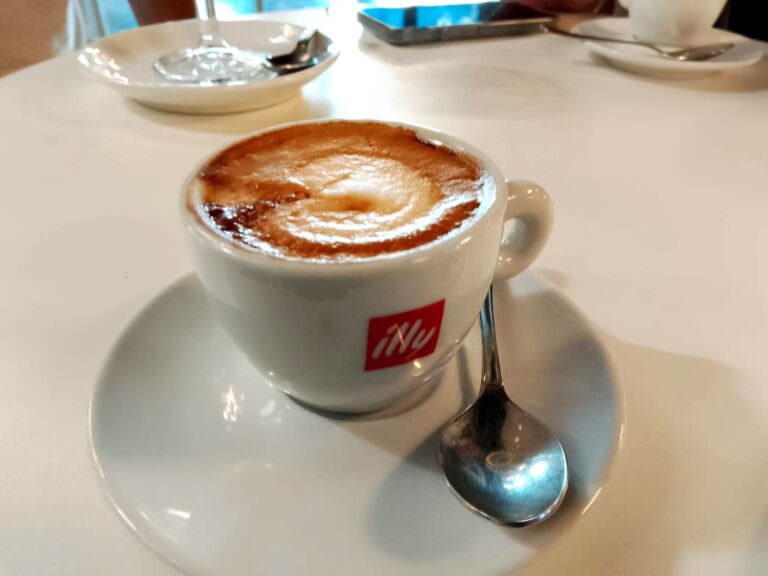 Caffè macchiato is a regular espresso with some creamy mil on top