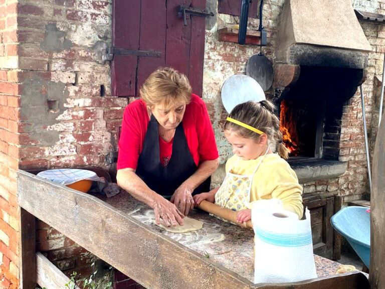 Cooking class focused on pizza making